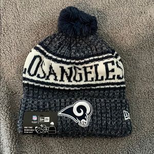 NFL LA Rams beanie.